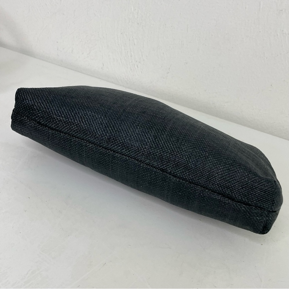 Vintage Mid-Century Modern MCM Minimalist Woven Clutch Purse Hong Kong - Picture 15 of 15